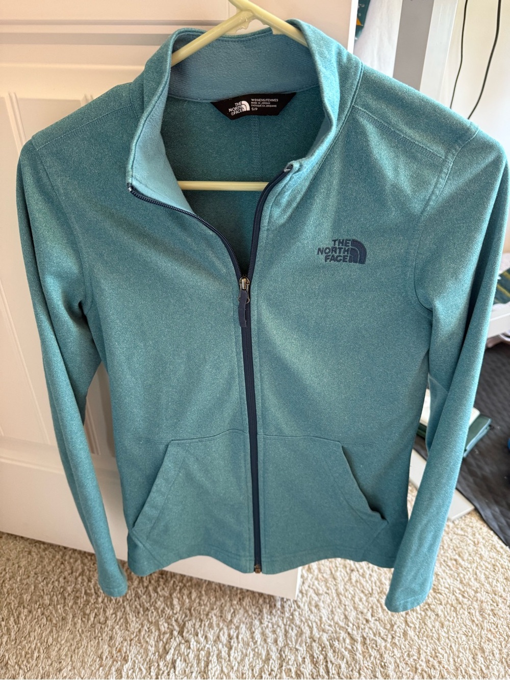 The North Face Women's Teal Full-Zip Utility Jacket